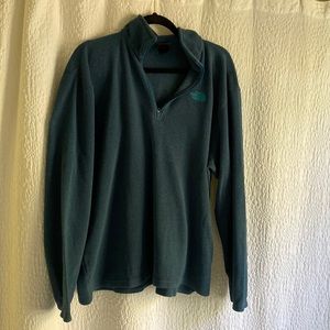 North face mens quarter zip xl